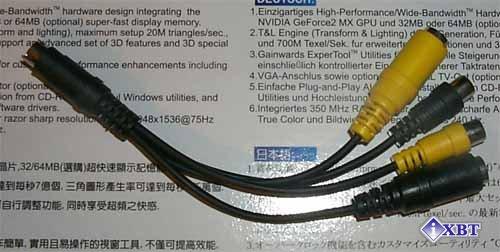Gainward CARDEXpert GeForce2 MX400 Golden Sample VIVO на базе NVIDIA GeForce2 MX400, фото 6