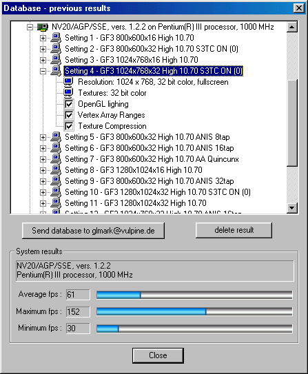 Исследование NVIDIA GeForce3 с помощью Vulpine GLMark, фото 2