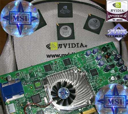 MSI GF4Ti4600 на базе NVIDIA GeForce4 Ti 4600, фото 1