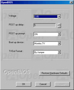 Обзор AOpen PA3030 на базе Riva TNT2Ultra с поддержкой OpenBIOS, фото 13