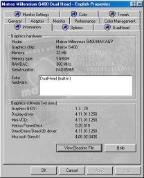 Обзор видеокарты Matrox Millennium G400 MAX, фото 11