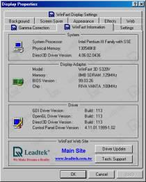 Обзор видеокарты Leadtek WinFast 3D S320V (Vanta), фото 4