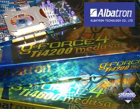 Albatron Medusa GeForce4 Ti 4200P Turbo 128 МБ и GeForce4 Ti 4600, фото 1