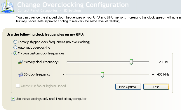 Overclocking