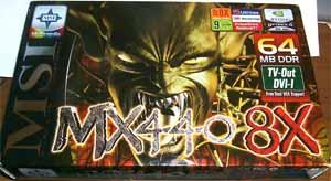 Новинки на базе GeForce4 MX440 with AGP8x от Gainward, Leadtek, MSI, Albatron и Prolink, фото 44