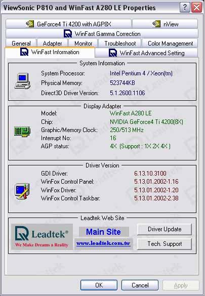 Тесты видеокарт на базе GeForce4 Ti 4200-8x, фото 93