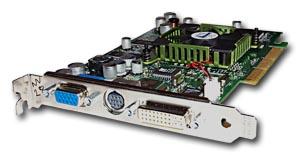 NVIDIA NV28 (GeForce4 Ti 4200 with AGP8x), NV18 (GeForce4 MX 440 with AGP8x), фото 2