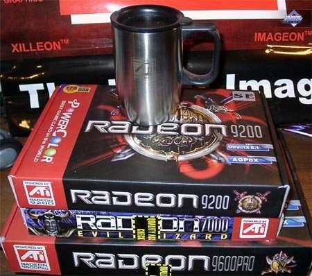Radeon 9600 PRO EZ (почти Radeon 9600), Radeon 9200SE и старичок Radeon 7000, фото 1