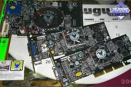 Platinum GeForce4 MX 460 SE, MX 440 (new PCB), MX 440 PowerUp, фото 1