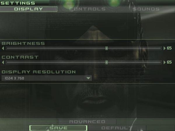 Settings — Display