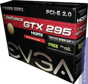 Оригинальный GeForce GTX 295 в исполнении EVGA, фото 24