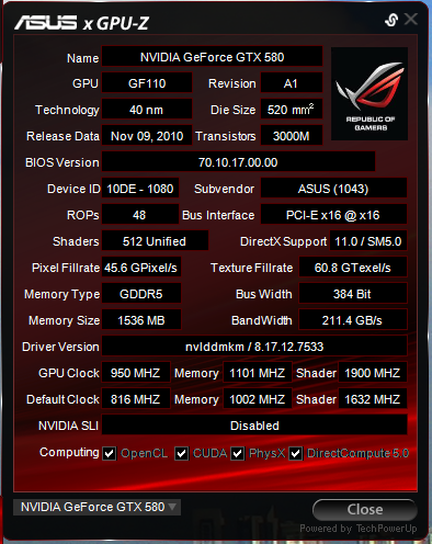 ASUS Matrix GTX 580 Platinum:, фото 11
