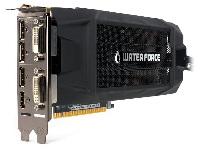 Комплект видеоускорителей Gigabyte GeForce GTX 980 WaterForce 3-Way SLI:, фото 2