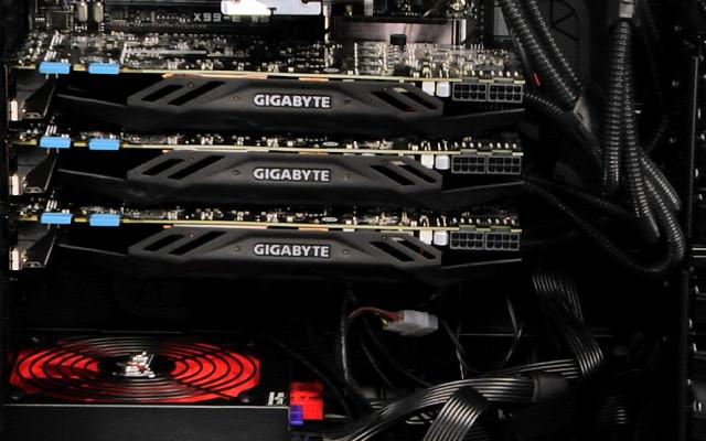 Комплект видеоускорителей Gigabyte GeForce GTX 980 WaterForce 3-Way SLI:, фото 23