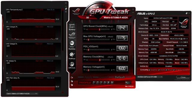 Видеоускоритель Asus Matrix Platinum GeForce GTX 980:, фото 8