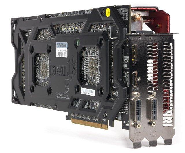 Видеоускоритель PowerColor Devil13 (2×Radeon R9 290X, аналог Radeon R9 295X2):, фото 2