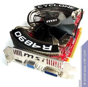 Очень интересная вариация Radeon HD 4890 производства MSI (MSI Radeon HD 4890 Cyclone 1024 МБ PCI-E), фото 4