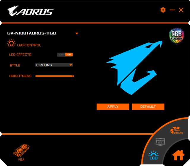 Видеоускоритель Aorus GeForce GTX 1080 Ti 11G (11 ГБ):, фото 10