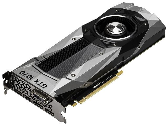 Видеоускоритель Nvidia GeForce GTX 1070, фото 1