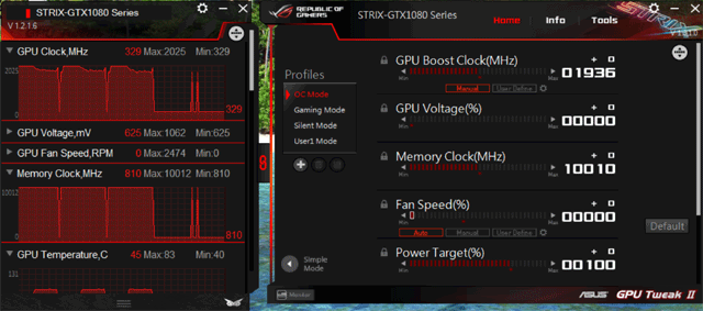 Видеоускоритель Asus Strix GTX 1080 OC:, фото 7