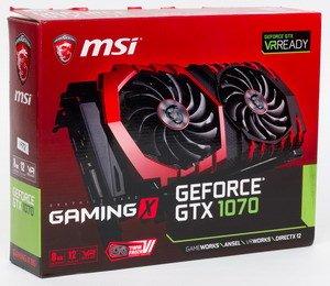 Видеоускоритель MSI GeForce GTX 1070 Gaming X 8G:, фото 12