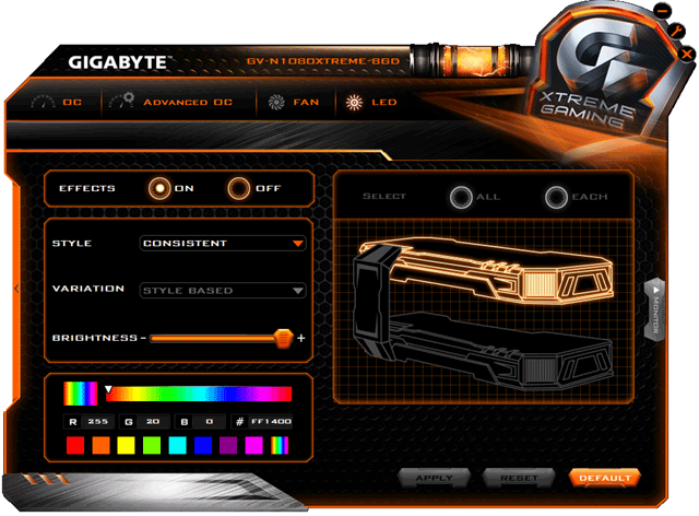 Видеоускоритель Gigabyte GeForce GTX 1080 Xtreme Gaming Premium Pack:, фото 8