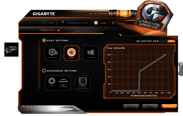 Видеоускоритель Gigabyte GeForce GTX 1060 Xtreme Gaming (6 ГБ):, фото 8