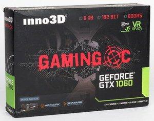 Видеоускоритель Inno3D GeForce GTX 1060 Gaming OC (6 ГБ):, фото 11