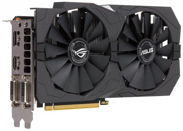 Видеоускоритель Asus Strix GeForce GTX 1050 Ti OC (4 ГБ):, фото 1