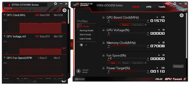 Asus Strix GeForce GTX 1050 OC (2 ГБ):, фото 7