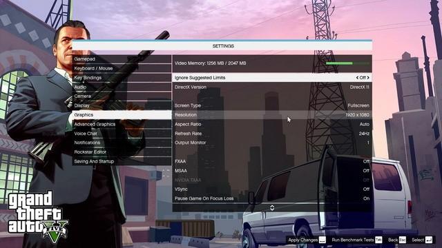 Тестирование в игре Grand Theft Auto V на бюджетных платформах ПК:, фото 1