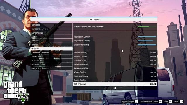 Тестирование в игре Grand Theft Auto V на бюджетных платформах ПК:, фото 2