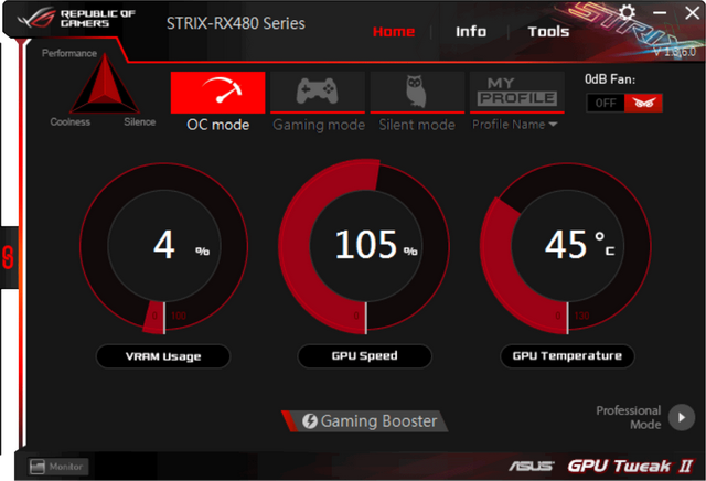 Видеоускоритель Asus ROG Strix RX 480 OC (8 ГБ):, фото 7
