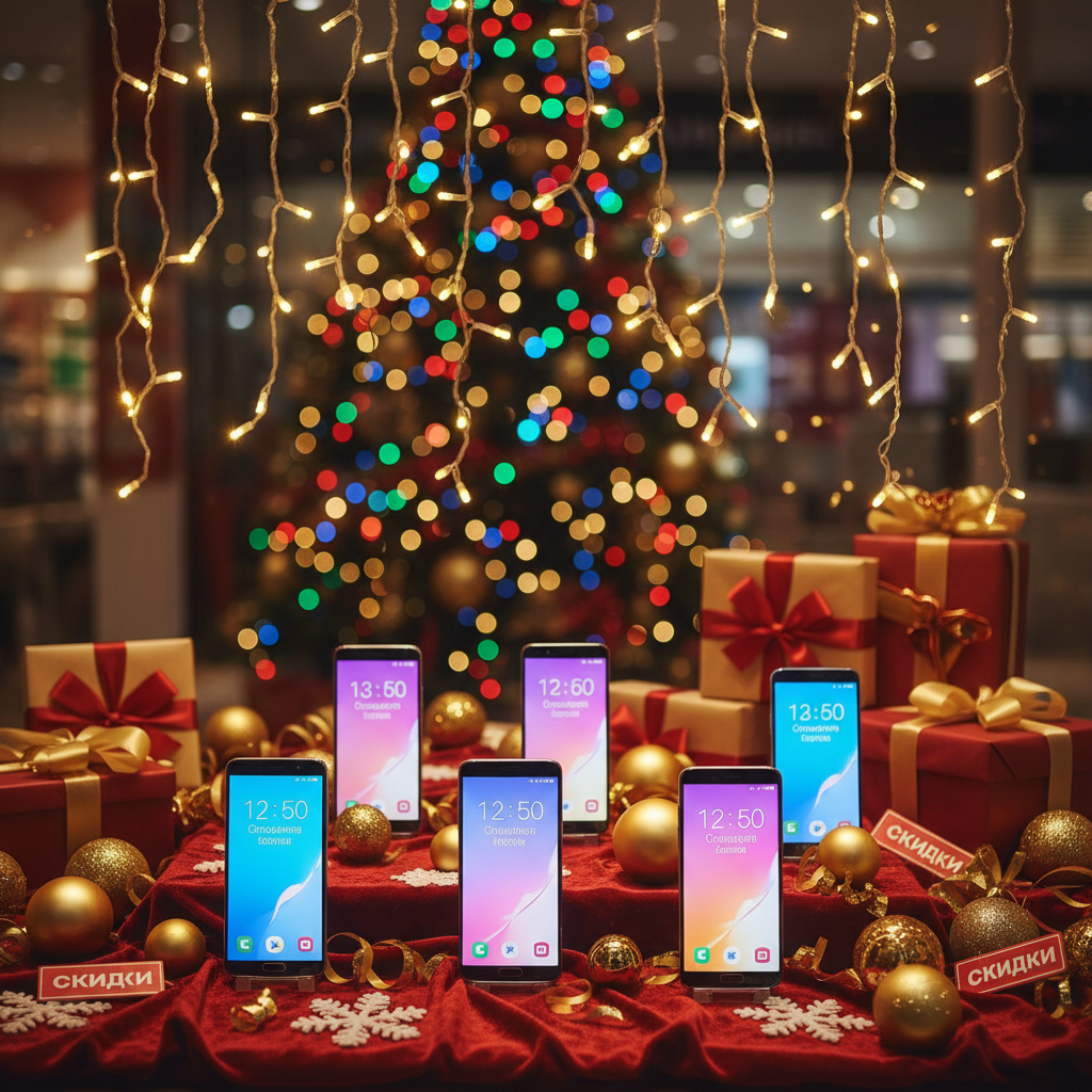 Объявлены самые новогодние смартфоны в России. Samsung и Honor в тройке лидеров, а Xiaomi — нет, фото 1