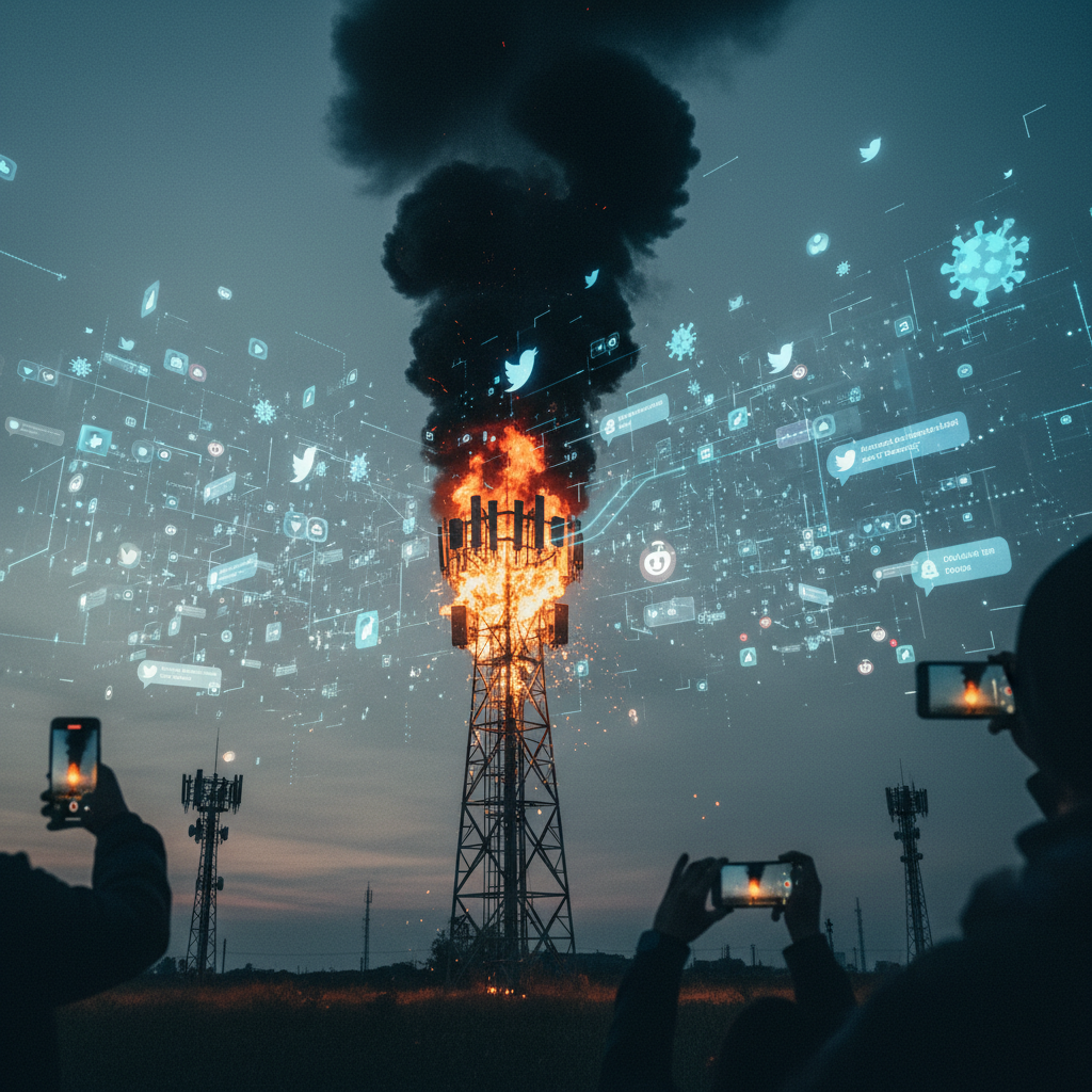 В теории заговора, связывающей 5G и коронавирус, усмотрели дезинформационную кампанию, фото 1