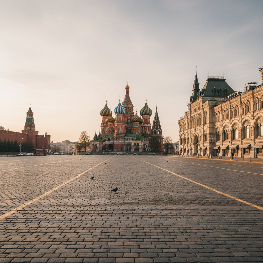 Панорамы самоизоляции. Яндекс предлагает полюбоваться на пустую Москву, фото 1