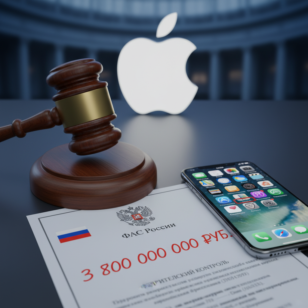 Apple оштрафовали в России более чем на 900 млн рублей, фото 1