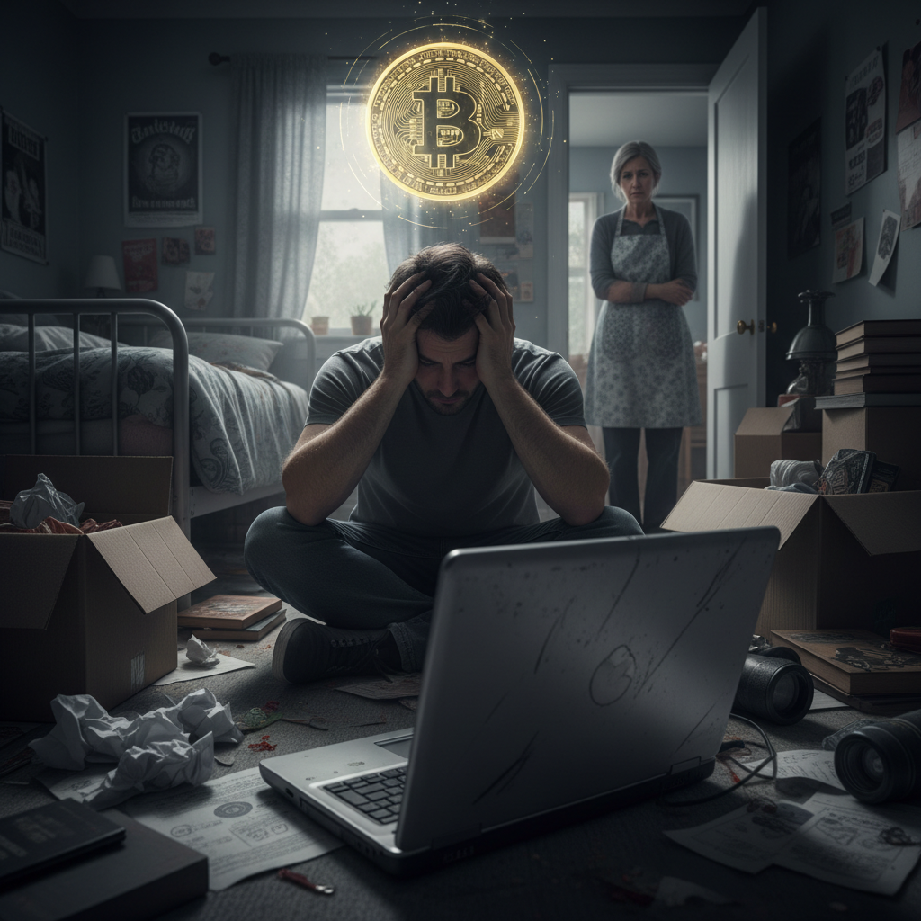 Парень потерял 400 млн долларов в биткойнах: его мама выбросила ноутбук с ключами от кошелька, фото 1