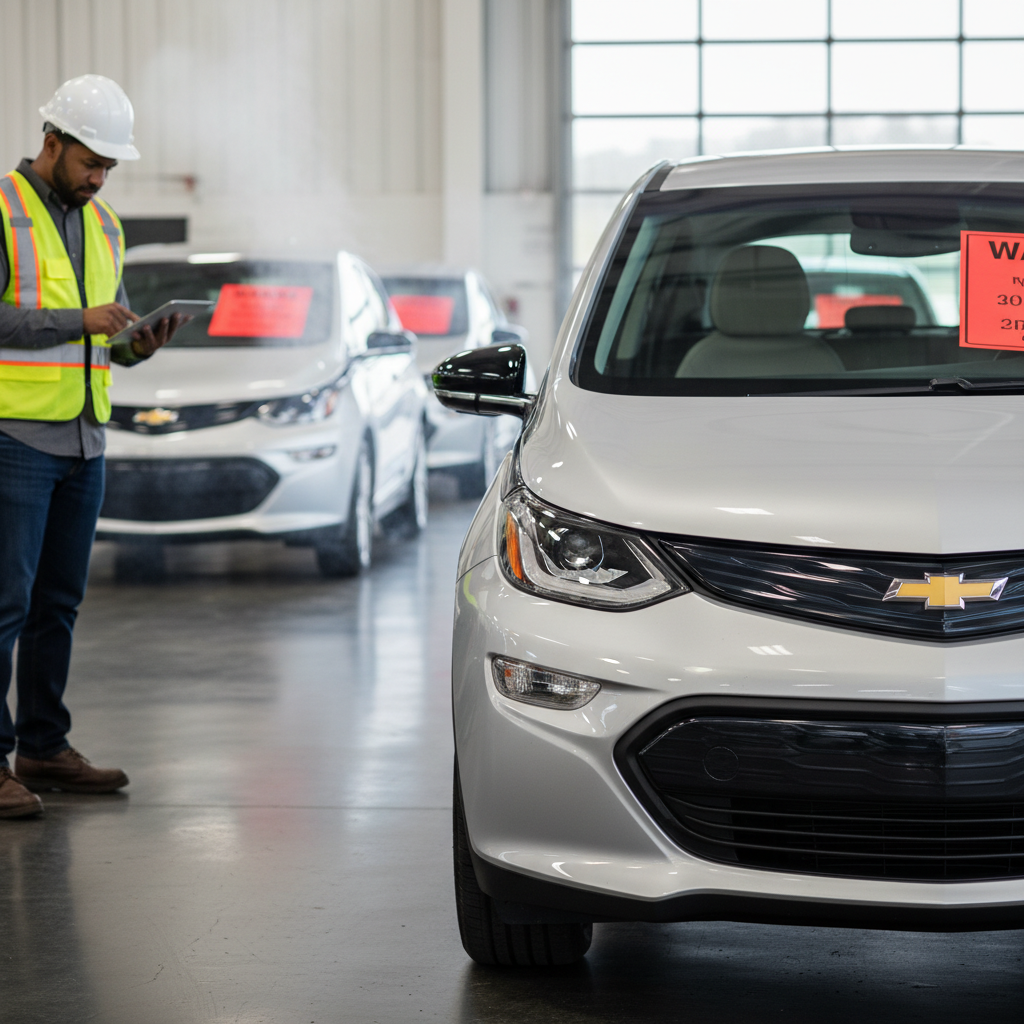Электромобили Chevy Bolt EV отзывают и останавливают продажи, убытки General Motors составят 1 млрд долларов, фото 1