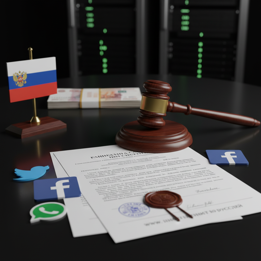 WhatsApp, Facebook и Twitter оштрафовали в России на 36 млн рублей, фото 1