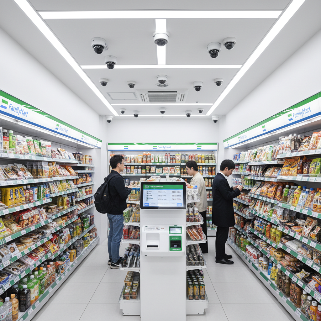FamilyMart планирует к 2024 году открыть в Японии 1000 магазинов без персонала, фото 1