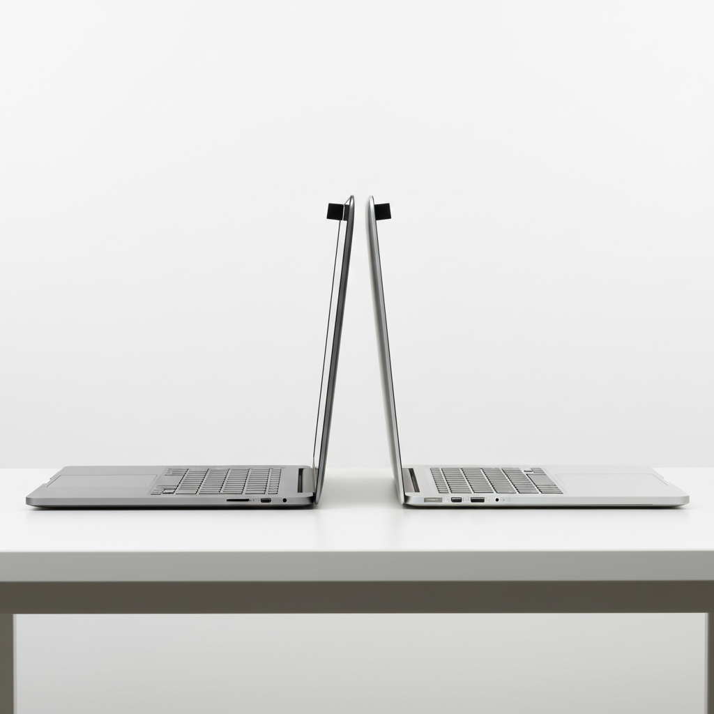 Новый MacBook Pro с чёлкой оказался очень толстым. Опубликовано сравнение с 15-дюймовым MacBook Pro, фото 1