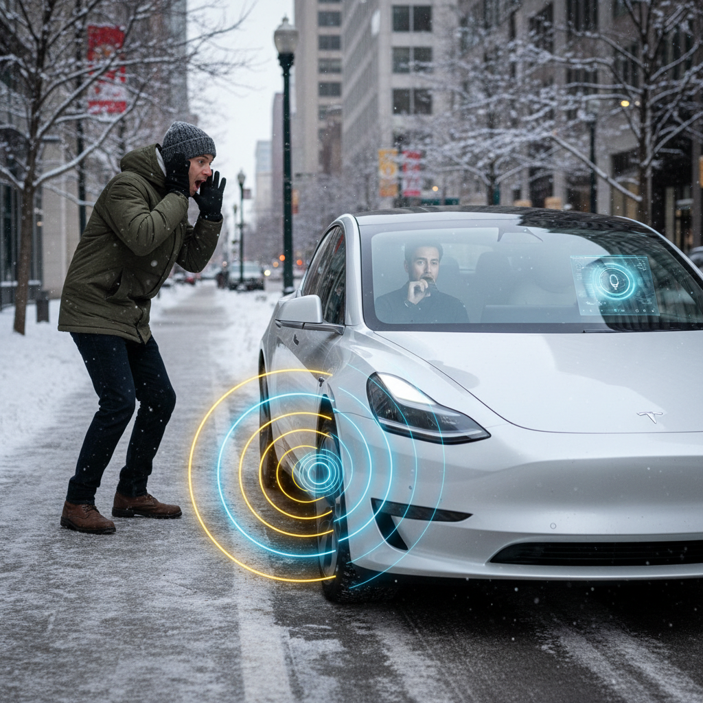 Электромобили Tesla получили «мегафон» — можно накричать на прохожего, фото 1