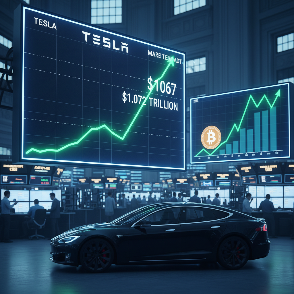 Tesla вновь стала триллионной компанией, фото 1