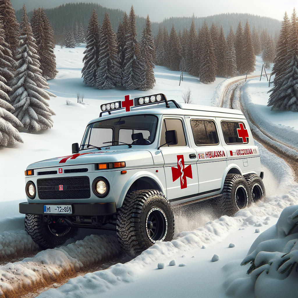 Представлена «скорая помощь» повышенной проходимости на базе Lada Niva Legend Prima, фото 1