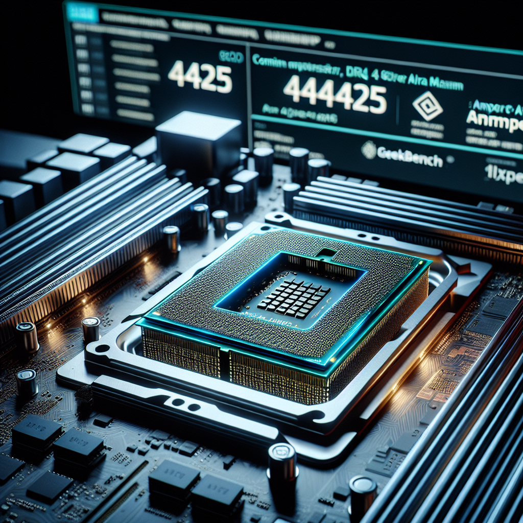 80 ядер с частотой 3 ГГц, 310 Вт мощности и невероятные 44 000 баллов в Geekbench. Процессор Ampere Altra Max Q8030 протестировали вне сервера, фото 1