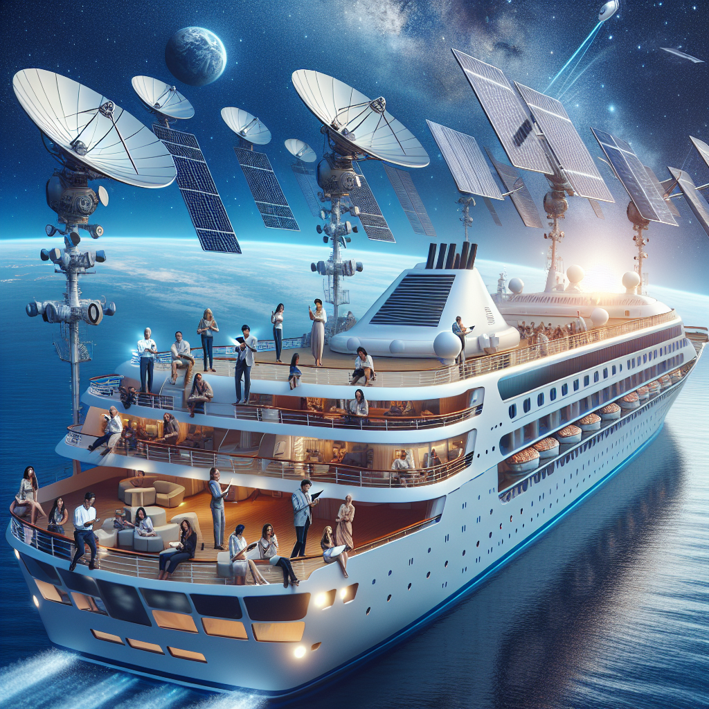 «Крутое интернет-соединение» теперь будет даже в океане. Royal Caribbean и SpaceX договорились о сотрудничестве, фото 1