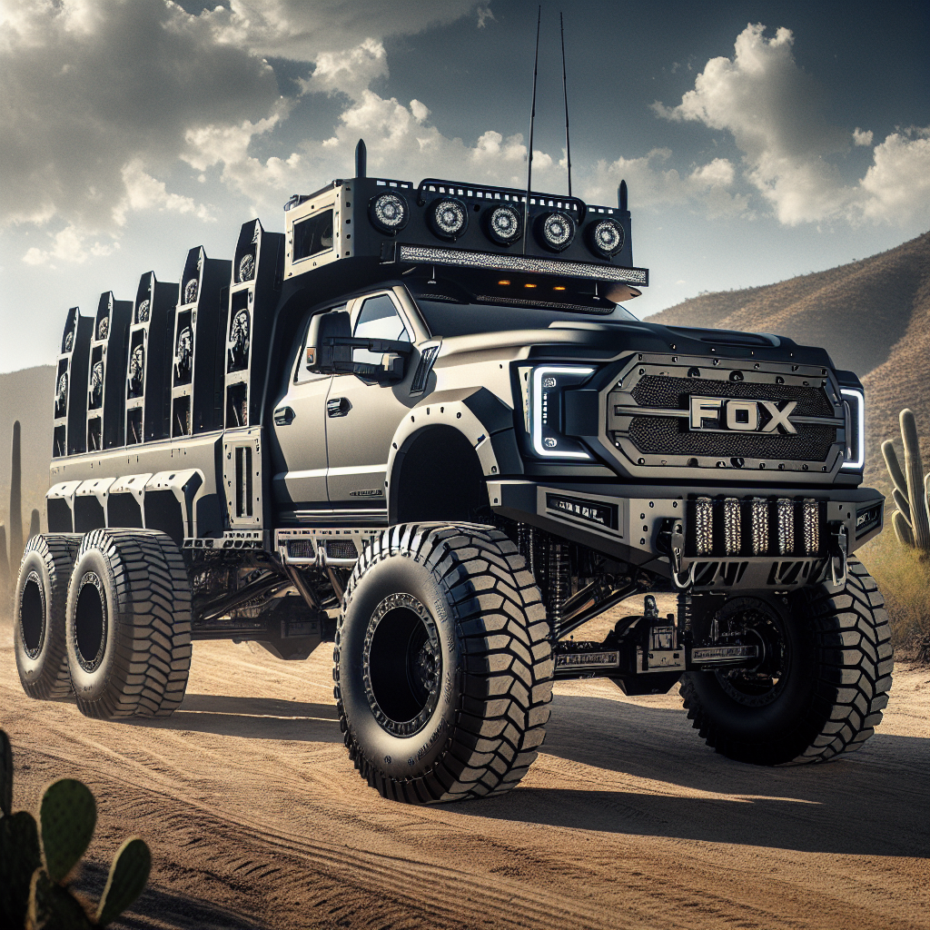 Велоцираптор мощностью 566 л.с. Представлен шестиколесный VelociRaptor 6x6 на базе народного американского пикапа Ford F-150, фото 1