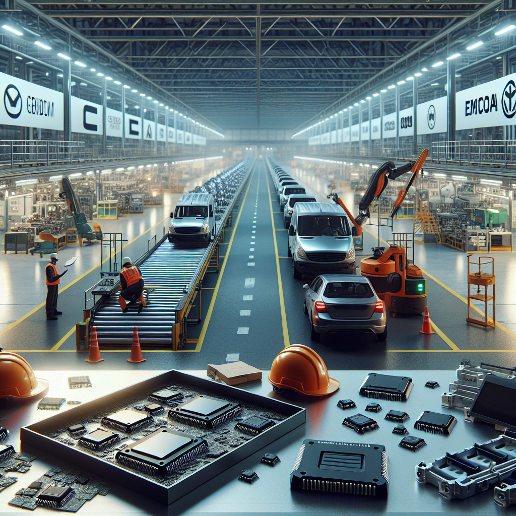 Европейские автогиганты Renault и Stellantis остановят производство из-за нехватки микросхем, фото 1
