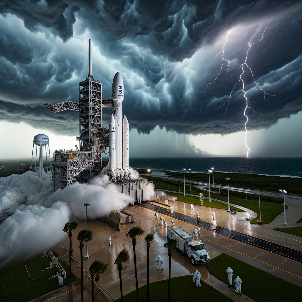 NASA снова перенесла старт миссии «Артемида 1», теперь на неопределённое время. Причиной стал ураган, фото 1